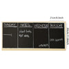 Department Store - 4pcs Self-adhesivee Waterproof Blackboard Wall Stickers Painting Writing Teaching Blackboard Stickers For Teaching Office 8.3inch*11.8inch