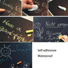 Department Store - 4pcs Self-adhesivee Waterproof Blackboard Wall Stickers Painting Writing Teaching Blackboard Stickers For Teaching Office 8.3inch*11.8inch