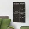 Department Store - 4pcs Self-adhesivee Waterproof Blackboard Wall Stickers Painting Writing Teaching Blackboard Stickers For Teaching Office 8.3inch*11.8inch