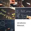 Department Store - 4pcs Self-adhesivee Waterproof Blackboard Wall Stickers Painting Writing Teaching Blackboard Stickers For Teaching Office 8.3inch*11.8inch