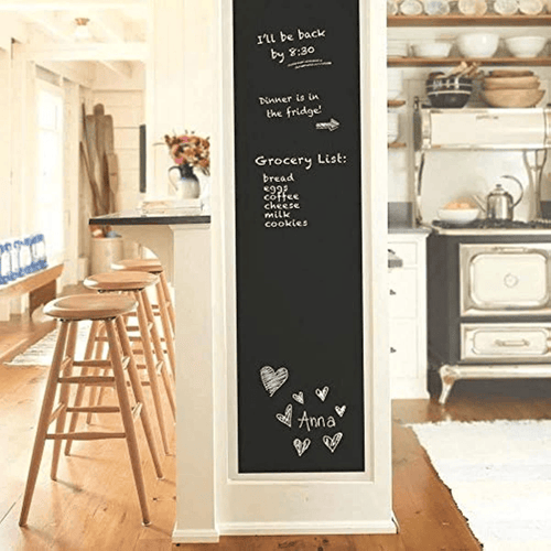 Department Store - 1pc Chalkboard Wall Sticker, Wall Decal, Blackboard Wallpaper, Large Chalkboard Contact Paper Roll, KDG Self Adhesive DIY Reusable Erasable Chalkboard Stickers