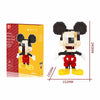 Department Store - Disney Series Building Blocks Hero Cartoon Character Spider-Man Assembled Decompression Model Ornaments Stitch Assembly Toys