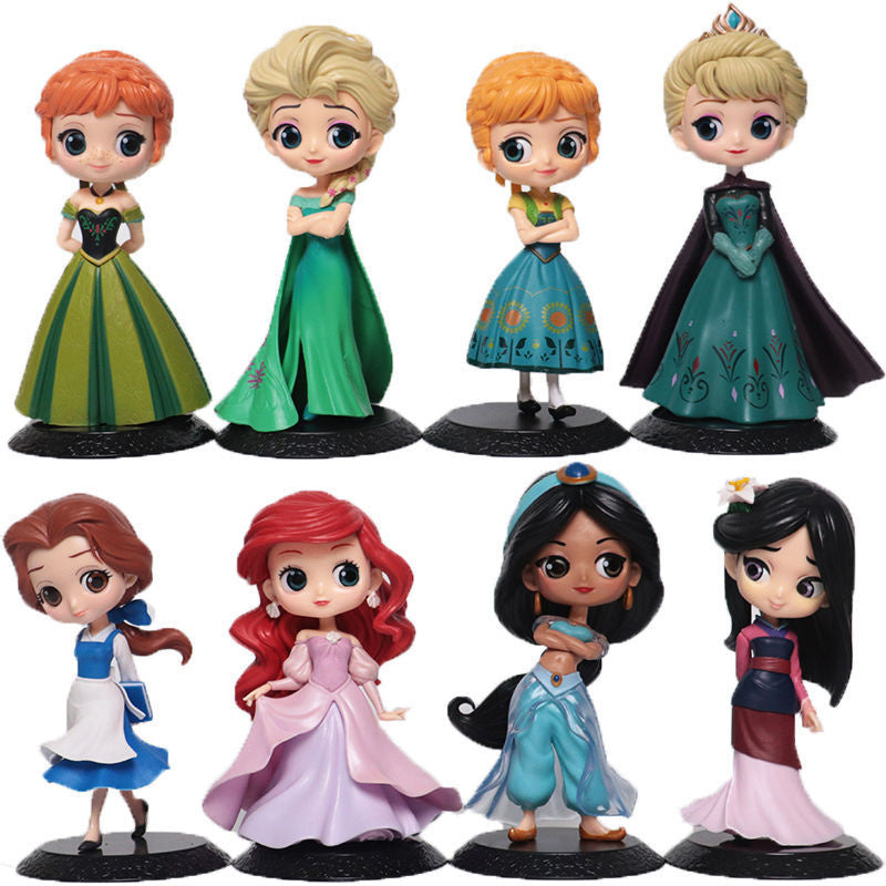 Department Store - Disney's Hand-Made Frozen Princess Aisha Ann Kawaii Big Eyes Princess Variety Little Beauty Character Action Figure