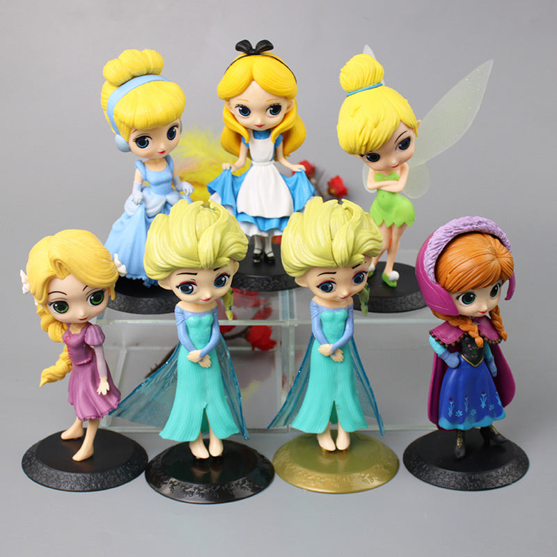 Department Store - Disney's Hand-Made Frozen Princess Aisha Ann Kawaii Big Eyes Princess Variety Little Beauty Character Action Figure