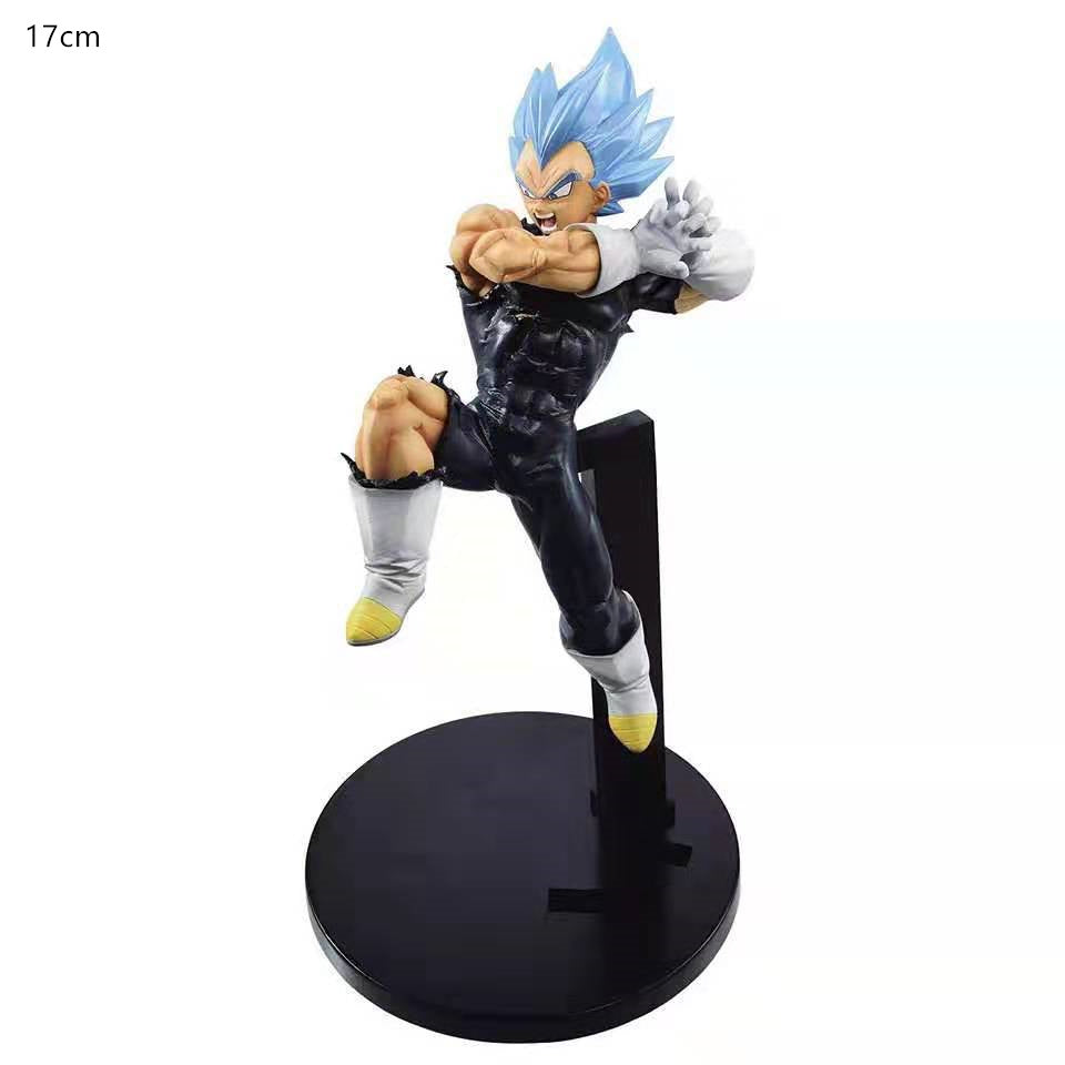 Department Store - Dragon Ball Z Son Goku Sun Gohan Battle Damaged Cartoon Version Super Saiyan Doll Collection Model Toy Children's Gift