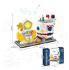 Department Store - Disney Series Building Blocks Pen Holder Doll Stitch Winnie The Pooh Cute Cartoon Image DIY Puzzle Assembling Toy Children Gift