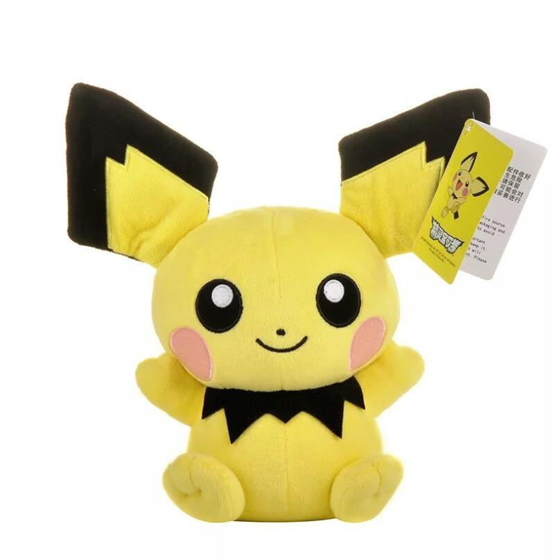 Department Store - New Cartoon Pokemon Plush Toy Charmander Squirtle Bulbasaur Plush Doll Eevee Mewtwo Jigglypuff Snorlax Plush Toy Children's Gift