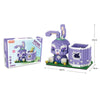 Department Store - Disney Series Building Blocks Pen Holder Doll Stitch Winnie The Pooh Cute Cartoon Image DIY Puzzle Assembling Toy Children Gift