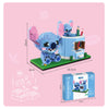 Department Store - Disney Series Building Blocks Pen Holder Doll Stitch Winnie The Pooh Cute Cartoon Image DIY Puzzle Assembling Toy Children Gift