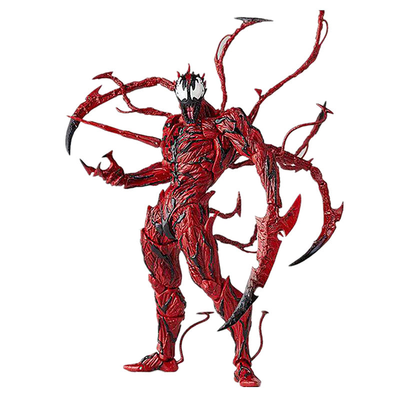Department Store - Marvel Movie Character Yamaguchi AMAZING Extraordinary Spider-Man Red Poison Carnage Venom PVC Movable Model Toy