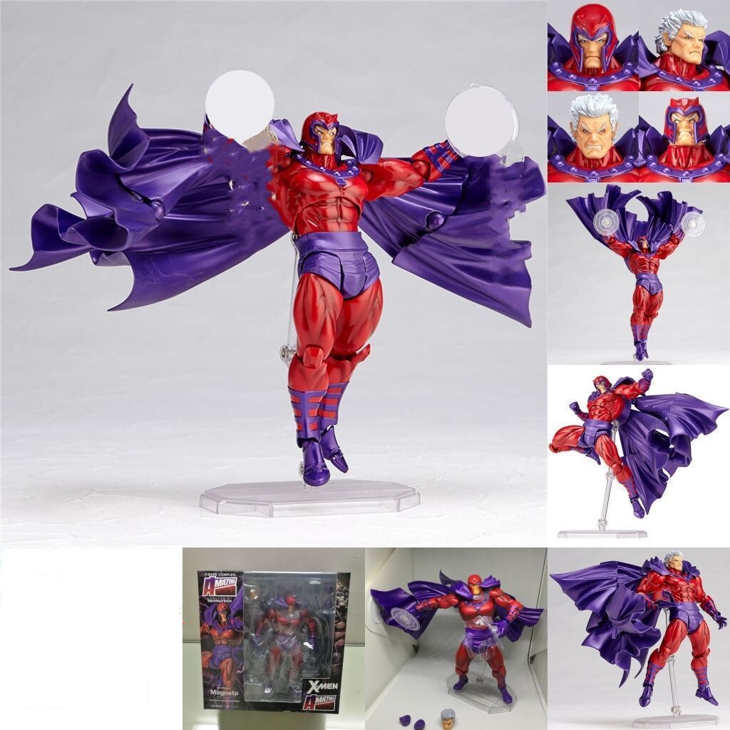 Department Store - Marvel Revoltech Anime Toy Carnage Deadpool Spider-Man Gwen Stacy Venom Wolverine Magneto Captain America Action Figure Toy