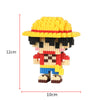 Department Store - One Piece Miniature Small Particle Building Blocks Assembled Toys Creative Luffy Joe Ba Sorong Jigsaw Toys