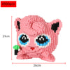 Department Store - PokÃ©mon Anime Cartoon Model Decoration Mini Diamond Particle Building Blocks Pikachu Building Blocks Assembled Educational Toys