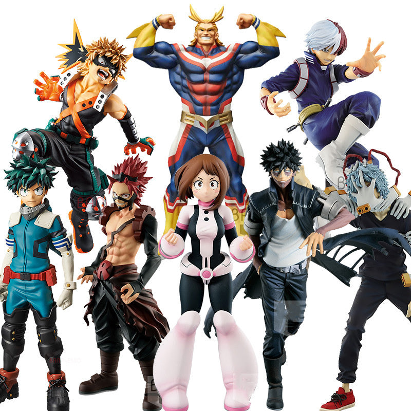 Department Store - New Product Anime My Hero Academia Doll PVC Hero Era Small Doll Deku Movable Collectible Model Decoration Doll Children Toy
