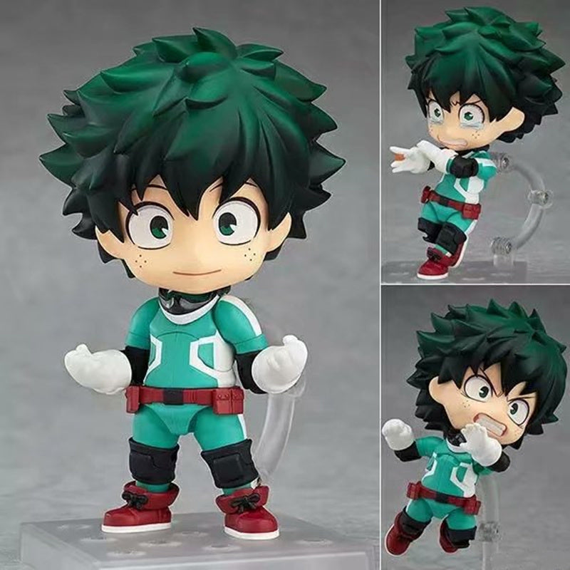 Department Store - New Product Anime My Hero Academia Doll PVC Hero Era Small Doll Deku Movable Collectible Model Decoration Doll Children Toy