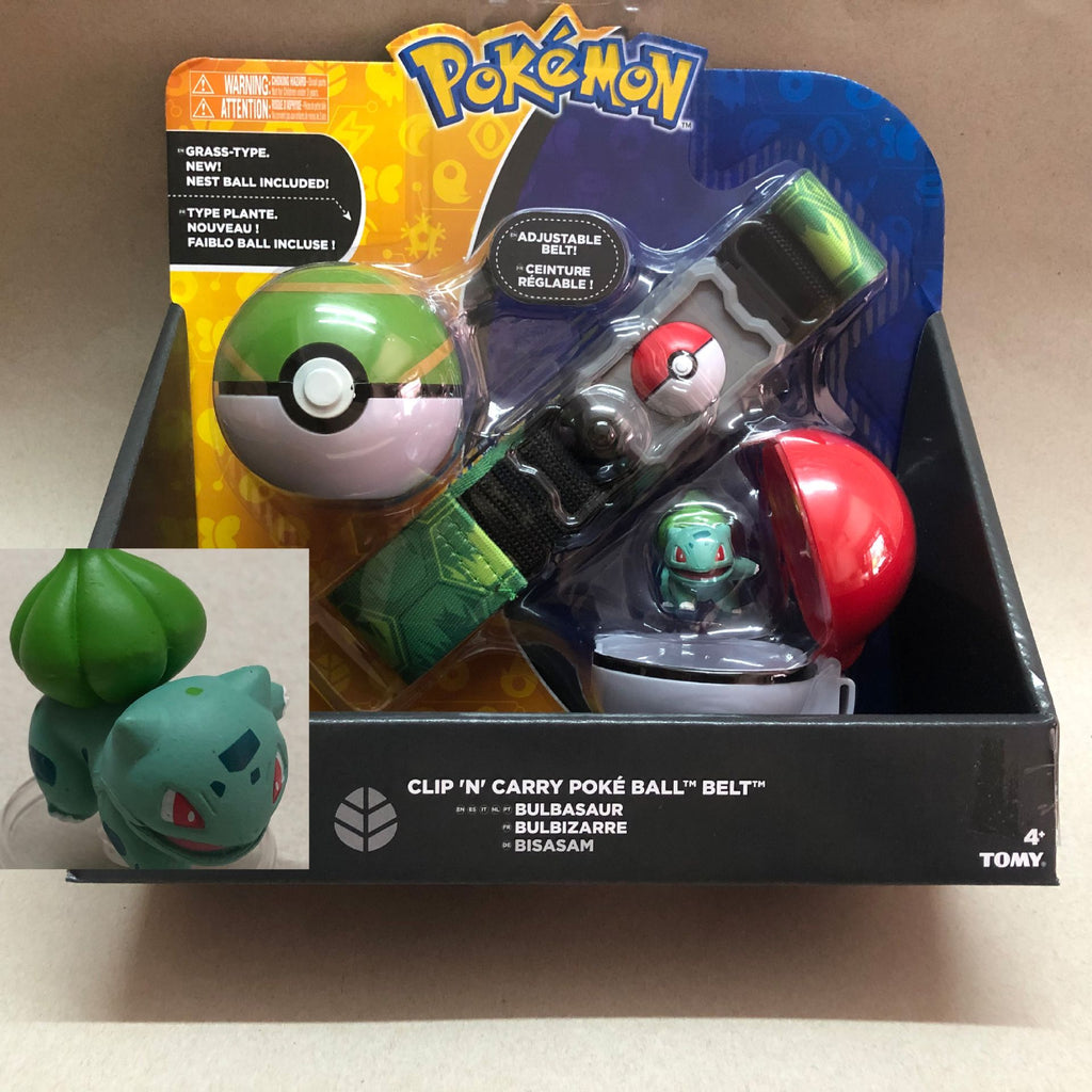 Department Store - TOMY Pokemon Pokeball Belt Pikachu Pokeball Pocket Monster Deformation Model Toy Set Cosplay Action Doll Model Children's Toys