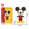 Department Store - Disney Cartoon Mickey Mouse Building Block Puzzle Insert Small Particle Toy DIY Science And Education Assembly Toy Gift