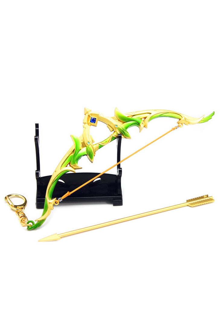 Department Store - Genshin Impact Anime Sword Model Weapon Set Toy Tartaglia Ganyu Venti Klee ZhongLi Diluc Xiao AlloyKeychain Collection Keychain
