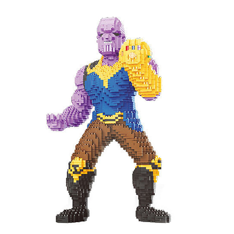 Department Store - Marvel Heroes Infinite Warfare Characters Micro Diamond Building Blocks Iron Man Thor Spiderman Nomads Building Brick Toys