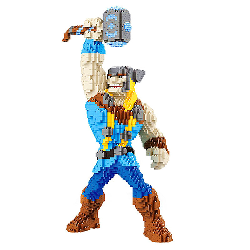 Department Store - Marvel Heroes Infinite Warfare Characters Micro Diamond Building Blocks Iron Man Thor Spiderman Nomads Building Brick Toys