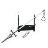 Department Store - Genshin Impact Anime Sword Model Weapon Set Toy Tartaglia Ganyu Venti Klee ZhongLi Diluc Xiao AlloyKeychain Collection Keychain