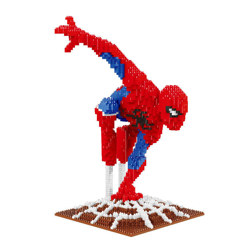 Department Store - Marvel Heroes Infinite Warfare Characters Micro Diamond Building Blocks Iron Man Thor Spiderman Nomads Building Brick Toys