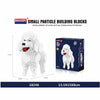 Department Store - Cartoon Simulation Pet Dog Building Blocks Mini Dachshund Poodle Doberman Model Children's Toy Gift Dog Pet Building Blocks