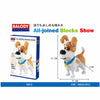 Department Store - Cartoon Simulation Pet Dog Building Blocks Mini Dachshund Poodle Doberman Model Children's Toy Gift Dog Pet Building Blocks