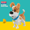 Department Store - Cartoon Simulation Pet Dog Building Blocks Mini Dachshund Poodle Doberman Model Children's Toy Gift Dog Pet Building Blocks