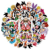 Department Store - 50 Japanese Anime Dragon Ball Graffiti Stickers PVC Waterproof Stickers Luggage Laptop Stickers