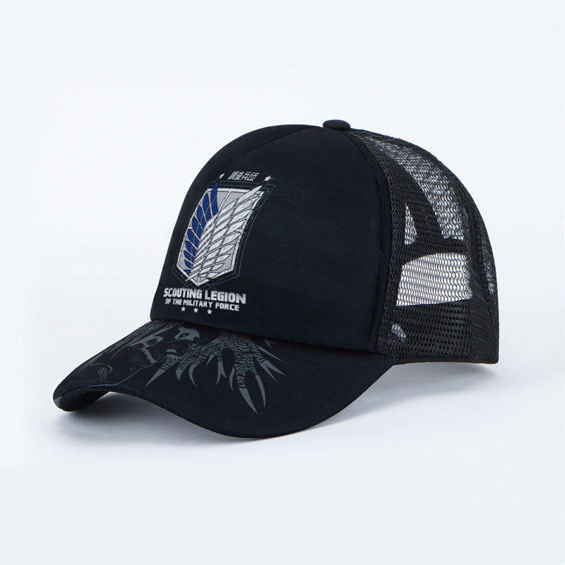 Department Store - Anime Hat Naruto Luffy Demon Slayer Tanjiro Hat Student Men And Women Hip-hop Baseball Cap Sun Hat Trucker Hat