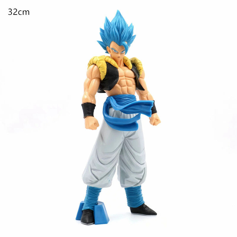 Department Store - Dragon Ball Z Son Goku Sun Gohan Battle Damaged Cartoon Version Super Saiyan Doll Collection Model Toy Children's Gift