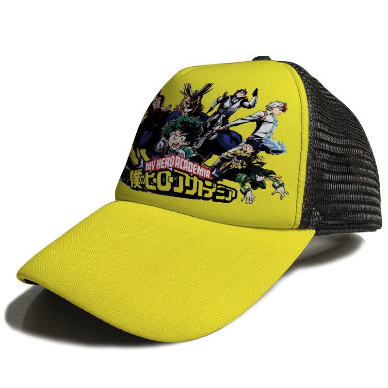 Department Store - Anime Hat Naruto Luffy Demon Slayer Tanjiro Hat Student Men And Women Hip-hop Baseball Cap Sun Hat Trucker Hat