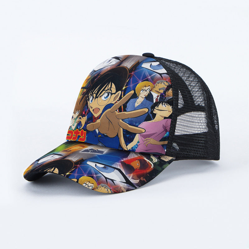 Department Store - Anime Hat Naruto Luffy Demon Slayer Tanjiro Hat Student Men And Women Hip-hop Baseball Cap Sun Hat Trucker Hat