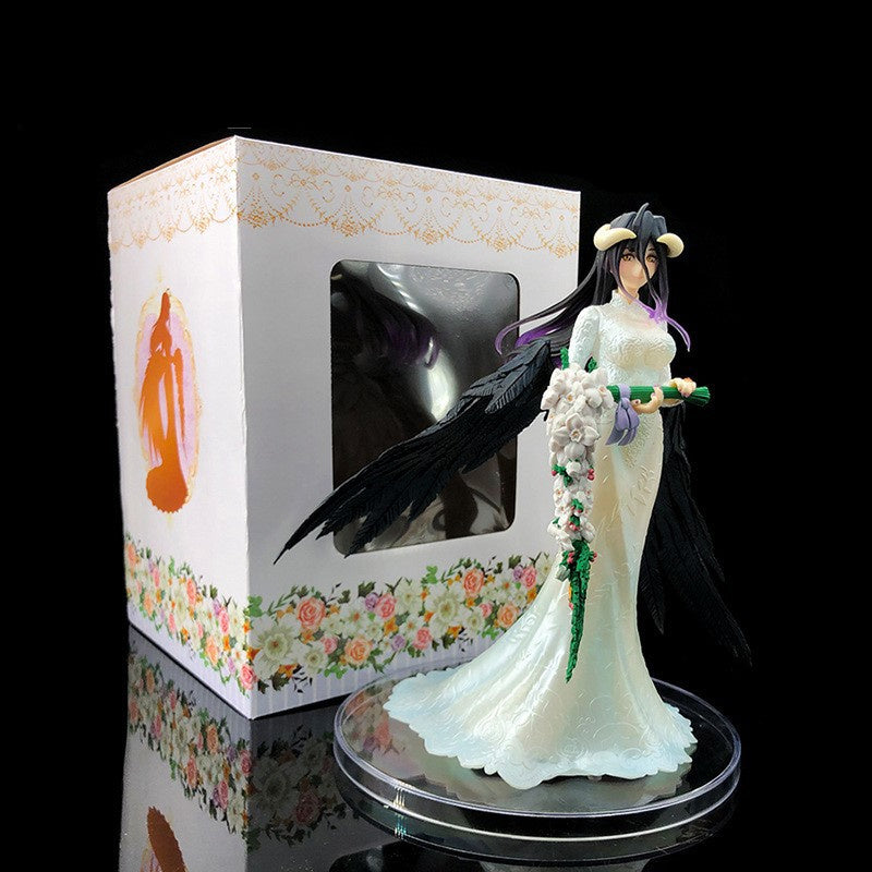 Department Store - Overlord III Albedo So-Bin Ver. Anime Character Albedo PVC Action Figure Toy Overlord Statue Collectible Model Doll Adult Gift