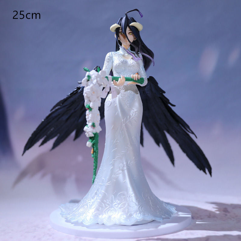 Department Store - Overlord III Albedo So-Bin Ver. Anime Character Albedo PVC Action Figure Toy Overlord Statue Collectible Model Doll Adult Gift