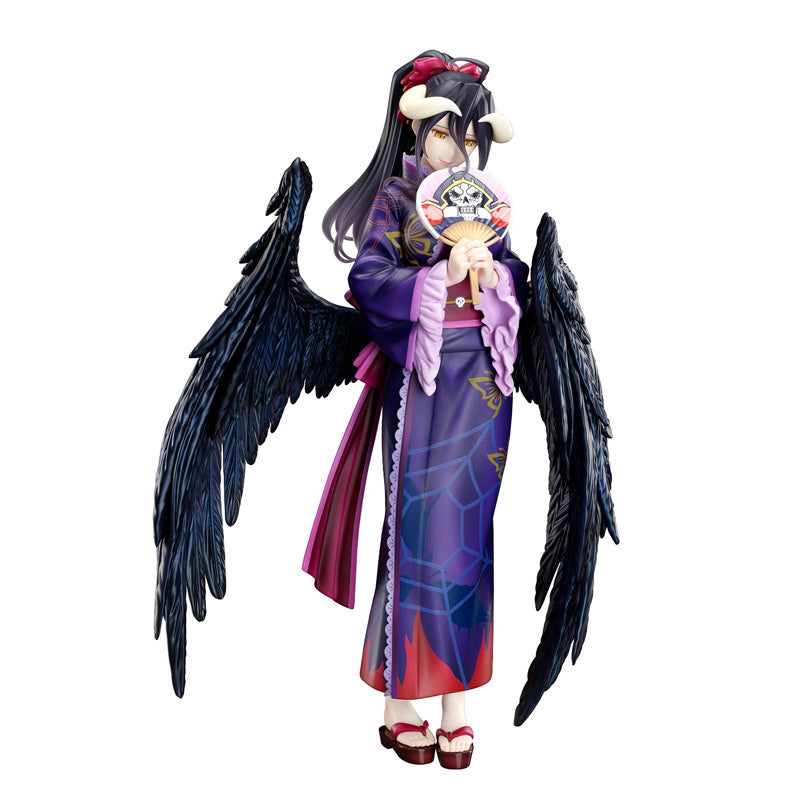 Department Store - Overlord III Albedo So-Bin Ver. Anime Character Albedo PVC Action Figure Toy Overlord Statue Collectible Model Doll Adult Gift