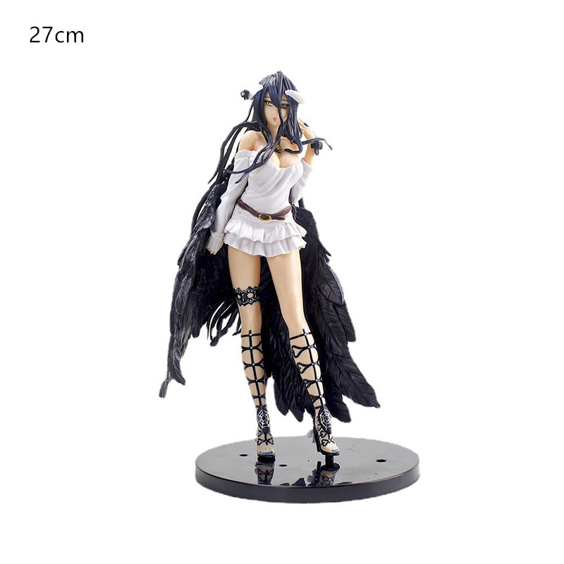 Department Store - Overlord III Albedo So-Bin Ver. Anime Character Albedo PVC Action Figure Toy Overlord Statue Collectible Model Doll Adult Gift