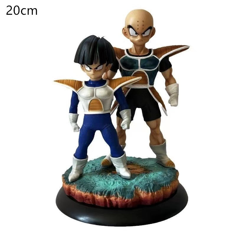 Department Store - New Dragon Ball Super Vegeta Goku Figure Ornaments White Hole Kelin Gohan Doll Tianjin Rice Four Demon Fist Figures Model Toys