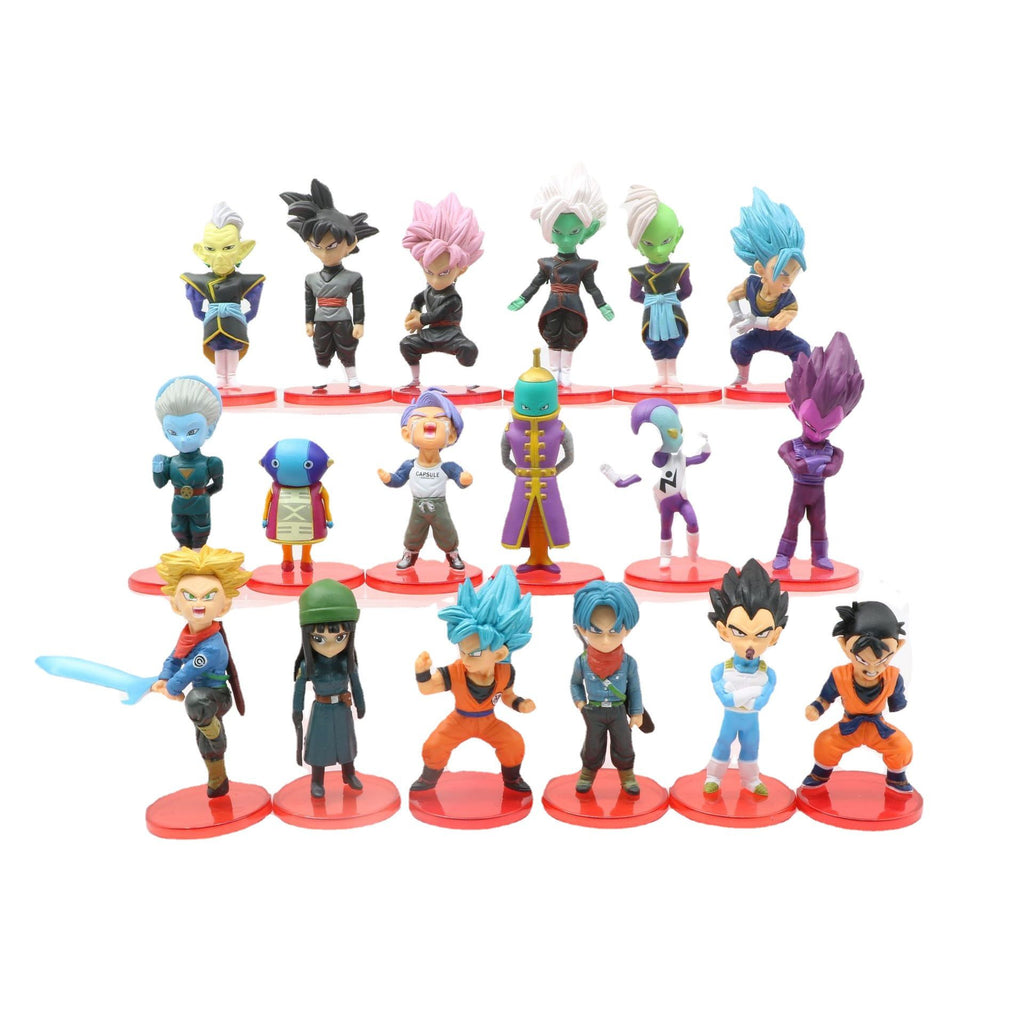 Department Store - Brand New Set Anime Dragon Ball Z Model Doll Toy Gift Super Saiyan Goku Vegeta Trunk Majin Buoflisa Children's Toy