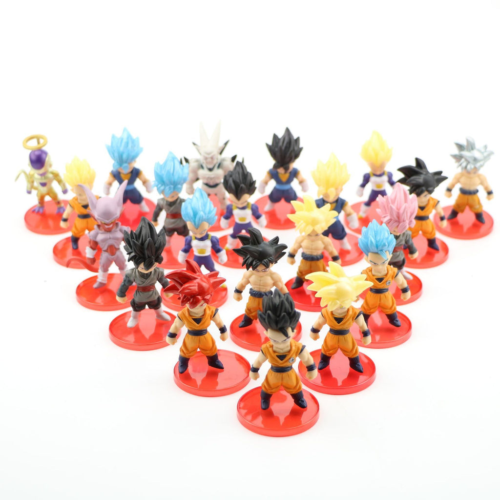 Department Store - Brand New Set Anime Dragon Ball Z Model Doll Toy Gift Super Saiyan Goku Vegeta Trunk Majin Buoflisa Children's Toy