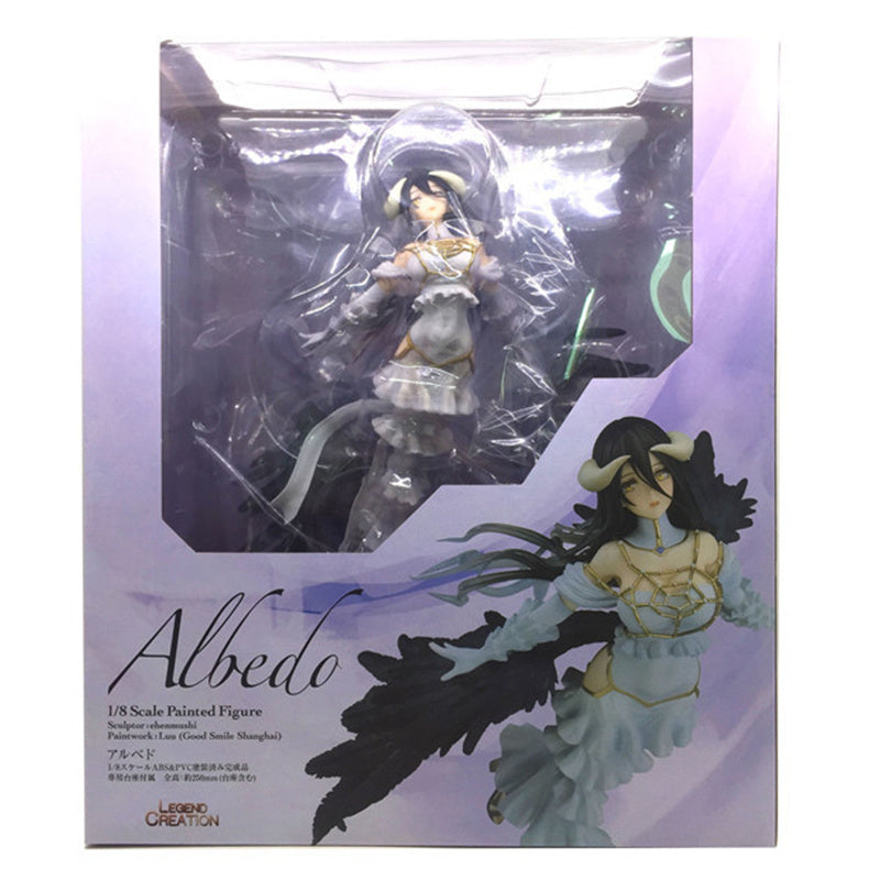 Department Store - Overlord III Albedo So-Bin Ver. Anime Character Albedo PVC Action Figure Toy Overlord Statue Collectible Model Doll Adult Gift