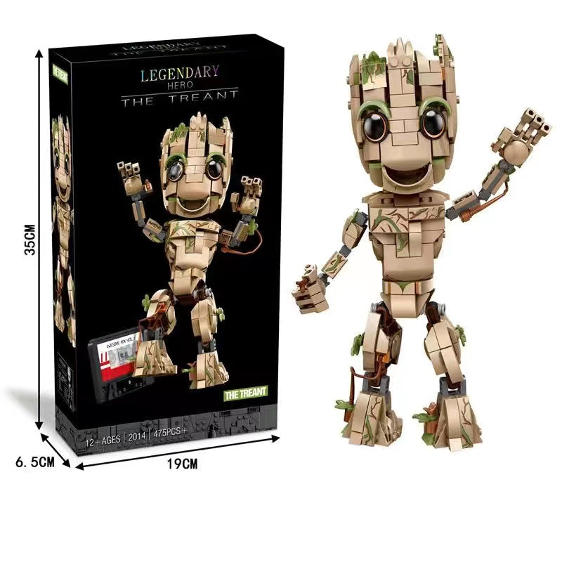 Department Store - Marvel Avengers Mech Toys Thor Spider-Man Thanos Mecha Boy Fighting Insert Model Building Blocks Minifigure Children's Toys