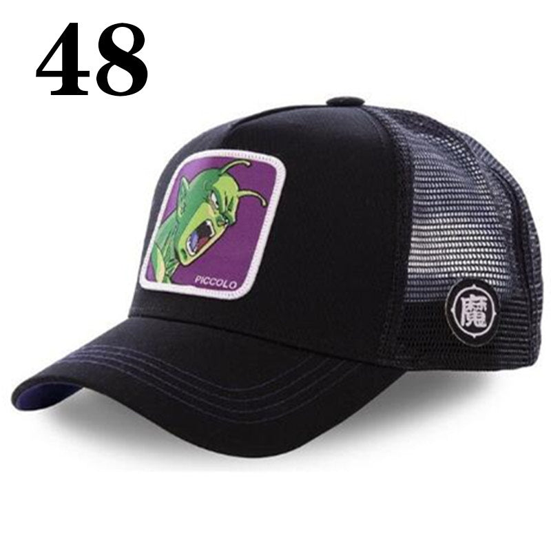 Department Store - New Naruto Dragon Ball DRAGONBALL Mesh Cap Cartoon Mesh Cap Men And Women Baseball Cap Fashion Patch Trucker Cap