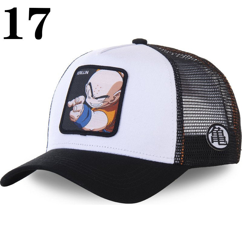 Department Store - New Naruto Dragon Ball DRAGONBALL Mesh Cap Cartoon Mesh Cap Men And Women Baseball Cap Fashion Patch Trucker Cap