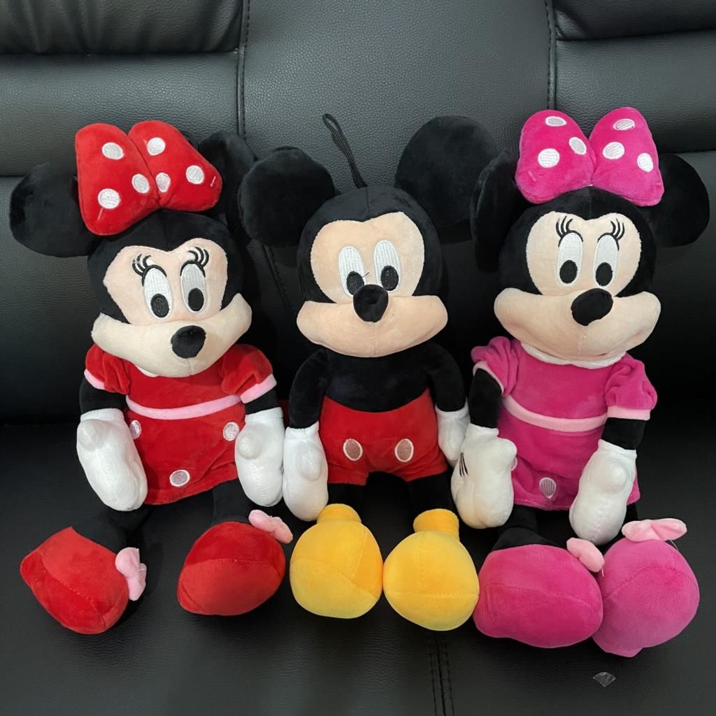 Department Store - Disney'S New Classic Mickey Minnie Plush Toy Doll Mickey Mouse Animal Doll Pillow Toy Children'S Birthday Christmas Gift