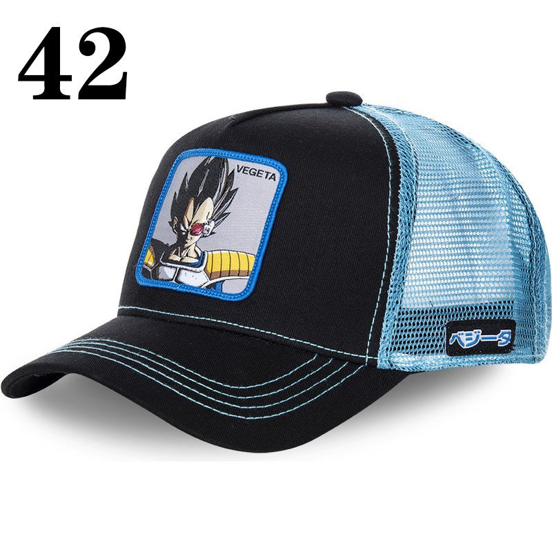 Department Store - New Naruto Dragon Ball DRAGONBALL Mesh Cap Cartoon Mesh Cap Men And Women Baseball Cap Fashion Patch Trucker Cap