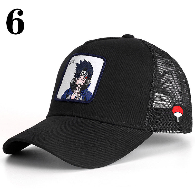 Department Store - New Naruto Dragon Ball DRAGONBALL Mesh Cap Cartoon Mesh Cap Men And Women Baseball Cap Fashion Patch Trucker Cap