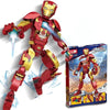 Department Store - Marvel Avengers Mech Toys Thor Spider-Man Thanos Mecha Boy Fighting Insert Model Building Blocks Minifigure Children's Toys