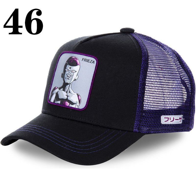 Department Store - New Naruto Dragon Ball DRAGONBALL Mesh Cap Cartoon Mesh Cap Men And Women Baseball Cap Fashion Patch Trucker Cap